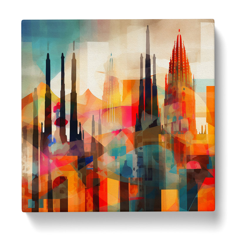 Print, 35cm H x 35cm W x 3cm D