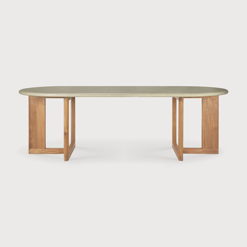 Trestle Outdoor Teak Dining Table