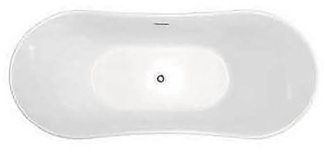 Alexa 59.5'' L Soaking Bathtub