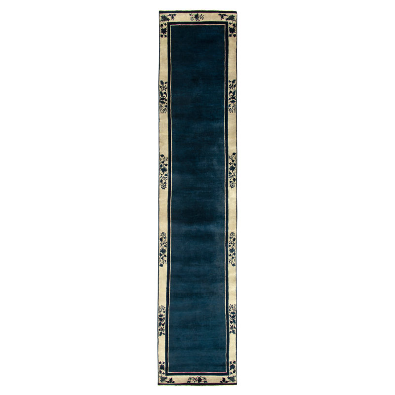 One-of-a-Kind 2'6" X 11'9" Hand Knotted Area Rug