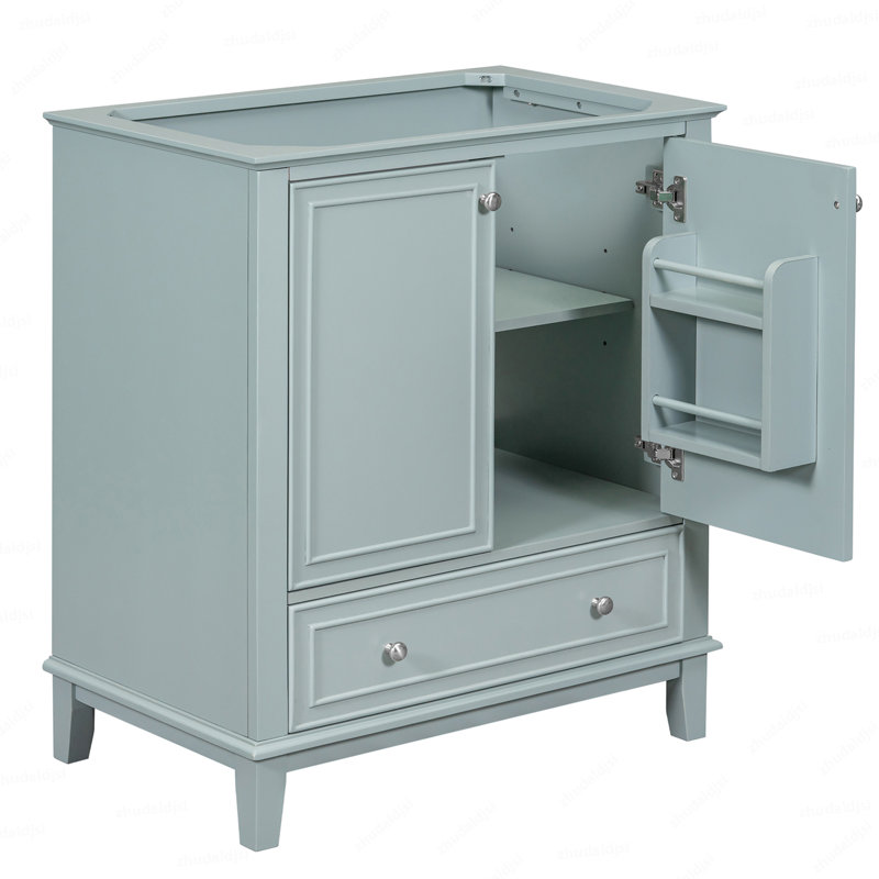 29.5'' Single Bathroom Vanity Base Only in Teal