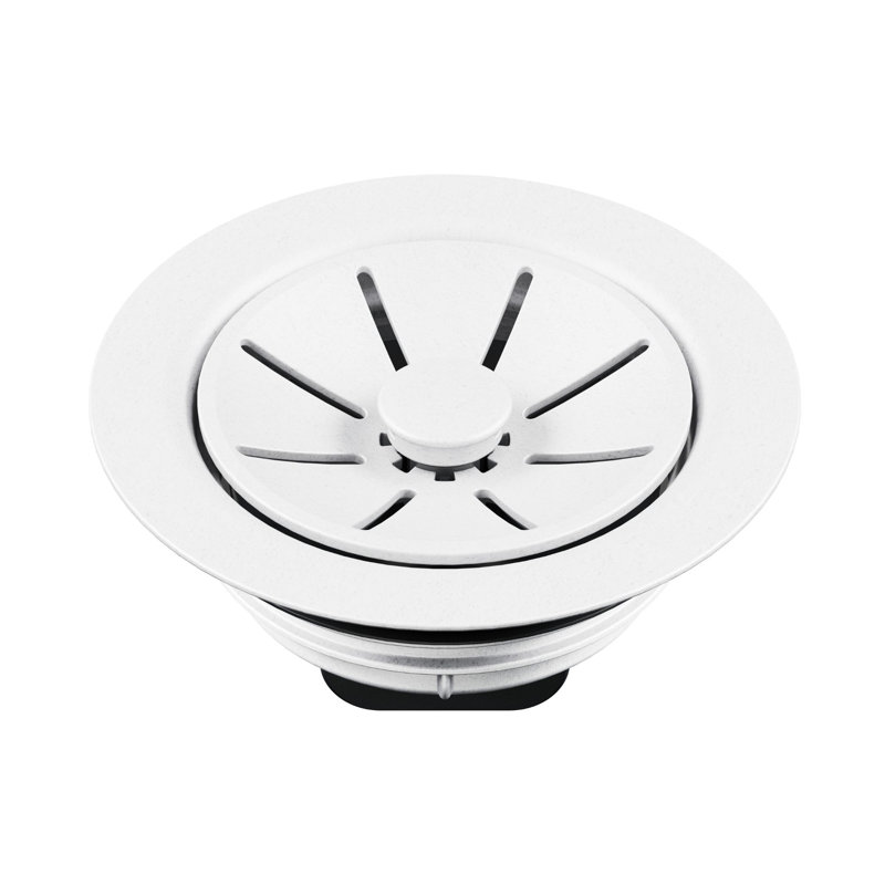 BLANCO PLASTIC WASTE FLANGE WHITE, White