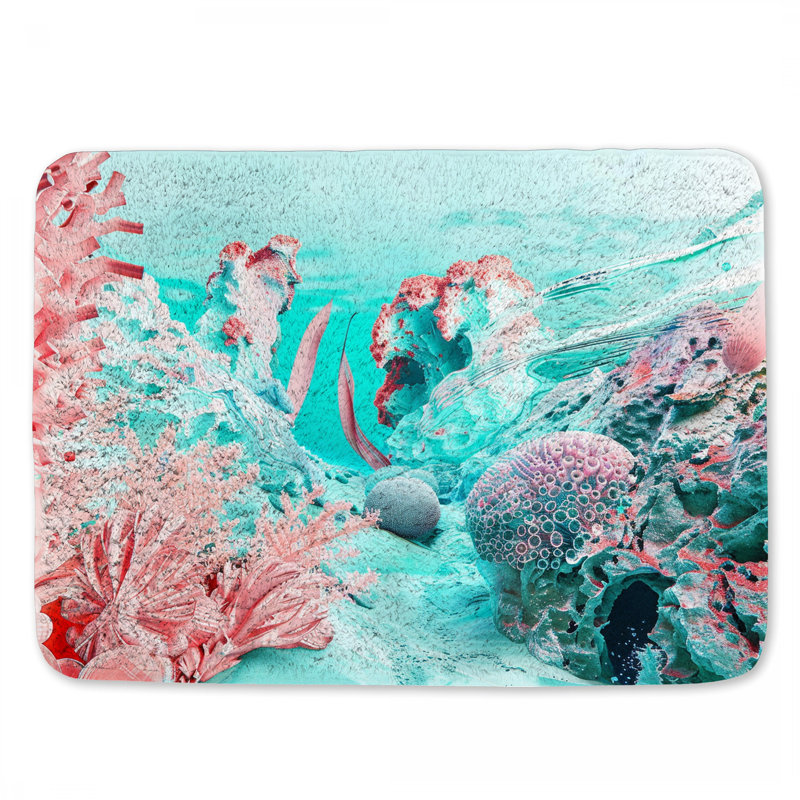 Tapis de bain sous-marin Marine, L 21 po x L 34 po