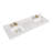 Frosinone 73'' Composite Double Bathroom Vanity Top with Sink-60496126