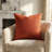 Earth Striped Linen Reversible Throw Pillow-15824989