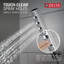 Pomme de douche murale Tetra H2Okinetic, douche à main à 4 réglages, douche à main avec boyau-83560827
