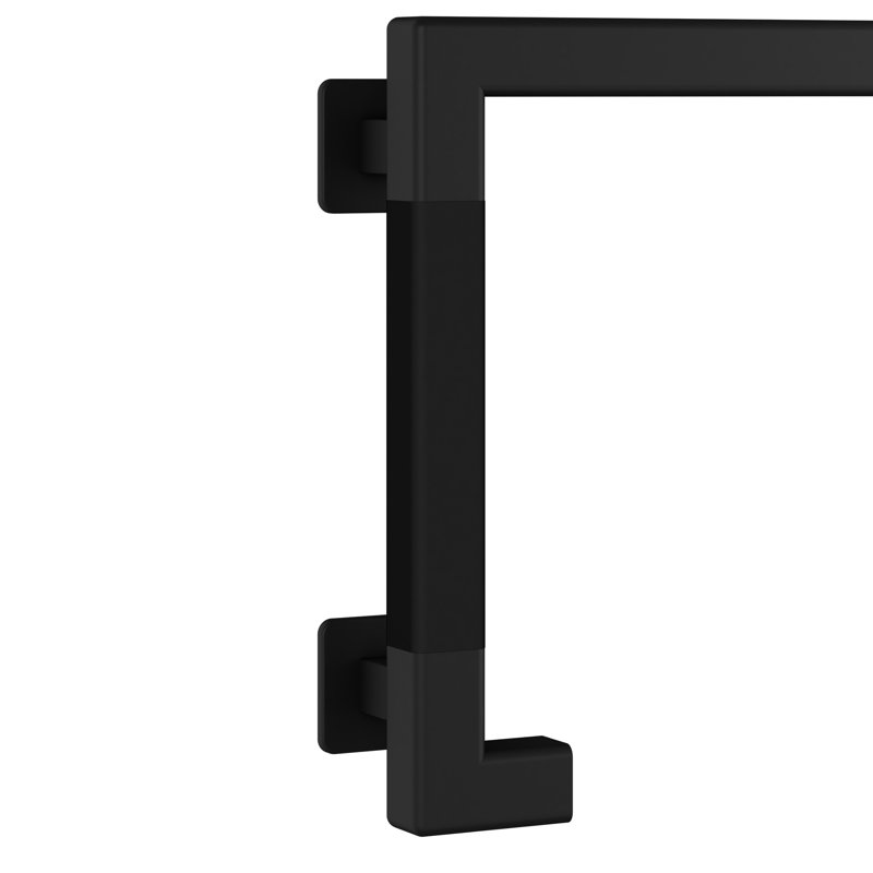 Seville Valve Bar Slip Resistant ADA Compliant 300 lb Weight Capacity , Matte Black