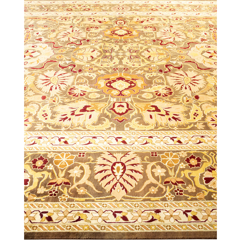 Classic One-of-a-Kind 9' 0" X 12' 1" Hand Knotted Area Rug