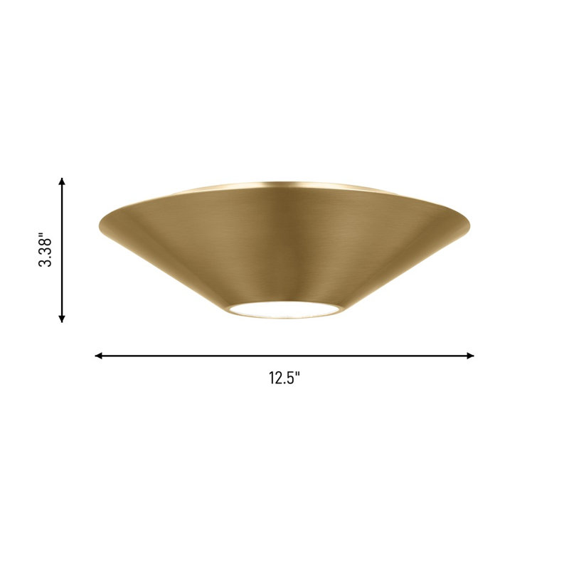 Marlowe 1 - Light LED Flush Mount