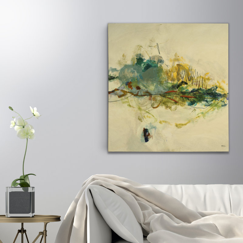 « pays des rêves ii », reproduction d’art sur toile tendue, H 24 po x l 24 po x P 1 po