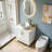  Amini 30" Modern Single Bathroom Vanity with Sintered Stone Top & Ceramic Sink