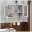 Armoire murale avec porte-serviettes 24,8 po-106349527