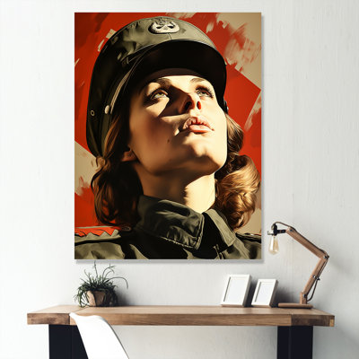 Propagande de guerre - art mural militaire
