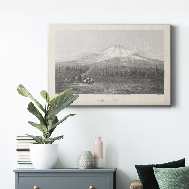 " Mount Shasta ", 60" H x 40" W x 1" D