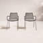 Fauteuil de patio empilable Vashon-1482040405