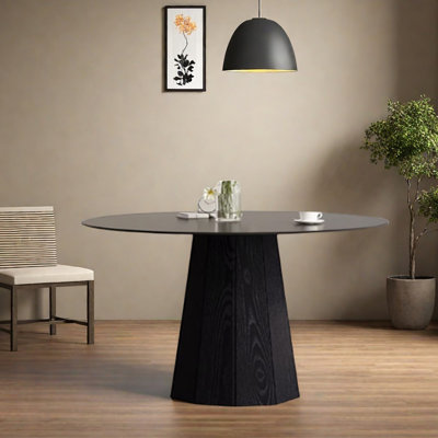 Table ronde moderne et minimaliste