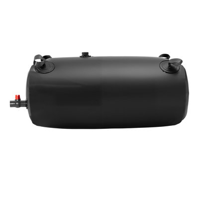 29.85 Gallon Collapsible Water Storage Bladder - Heavy Duty 1000D PVC Portable Tank for RV, Camping & Emergency Use
