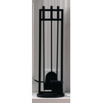 Abdalah Steel Fireplace Tool Set