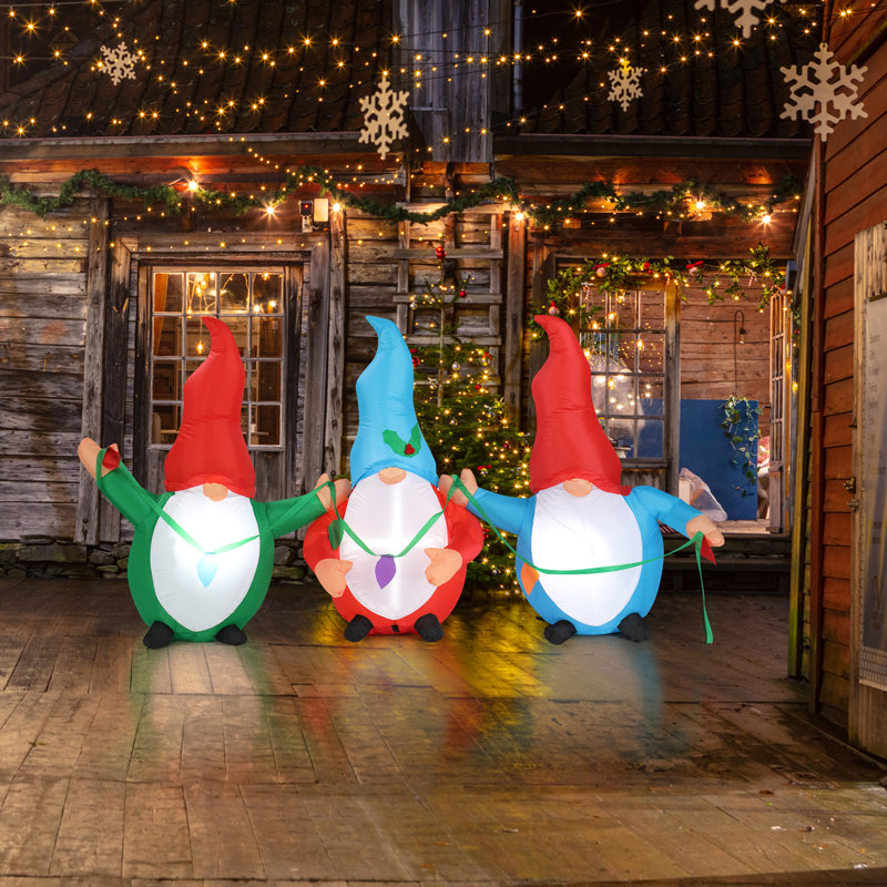 Décoration de Noël gonflable 6,6 pi