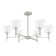 Jaylanie 6 - Light Dimmable Modern Linear Chandelier