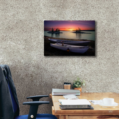 «Spring Sunset Lookout Point» par Rick Berk, art mural sur toile