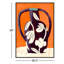 Black Vase White Flowers Print by Marco Marella For Studio M-110513820-110513818