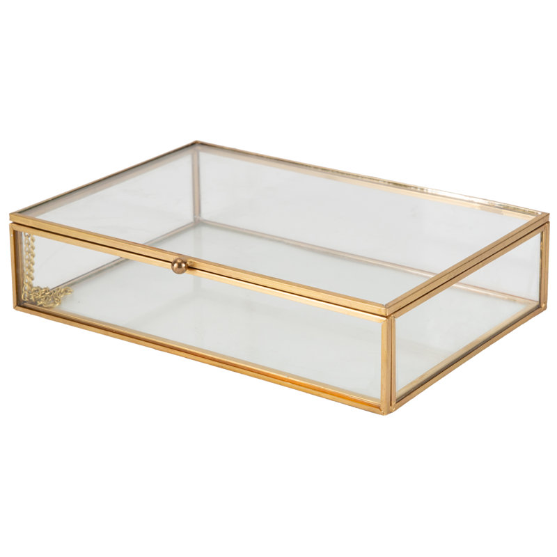 Pindall Glass Memory Box