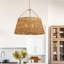 Luminaire suspendu en fer 6 lumières
