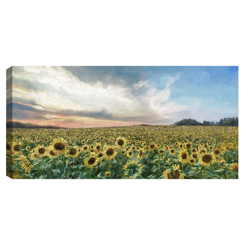 Fields of Gold - Reproduction d'art graphique sur toile tendue