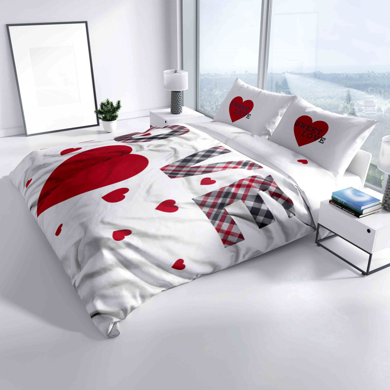 Favata No Pattern Duvet Cover Set with Pillow Shams