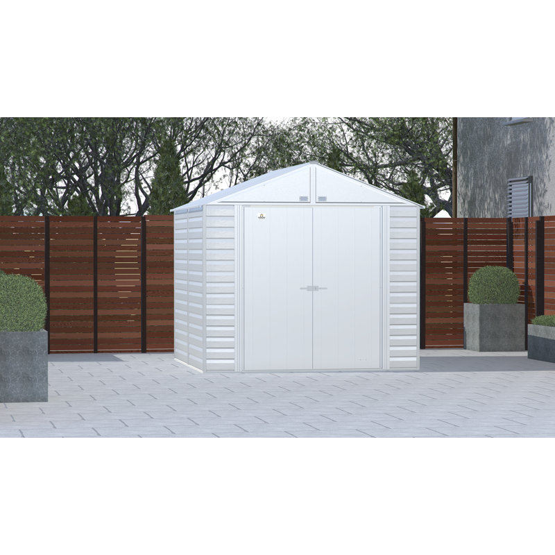 Arrow, 8 ft. W x 8 ft. D, Light Gray