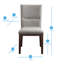 Chaise d'appoint rembourrée Bourland-1344754910-1344754909