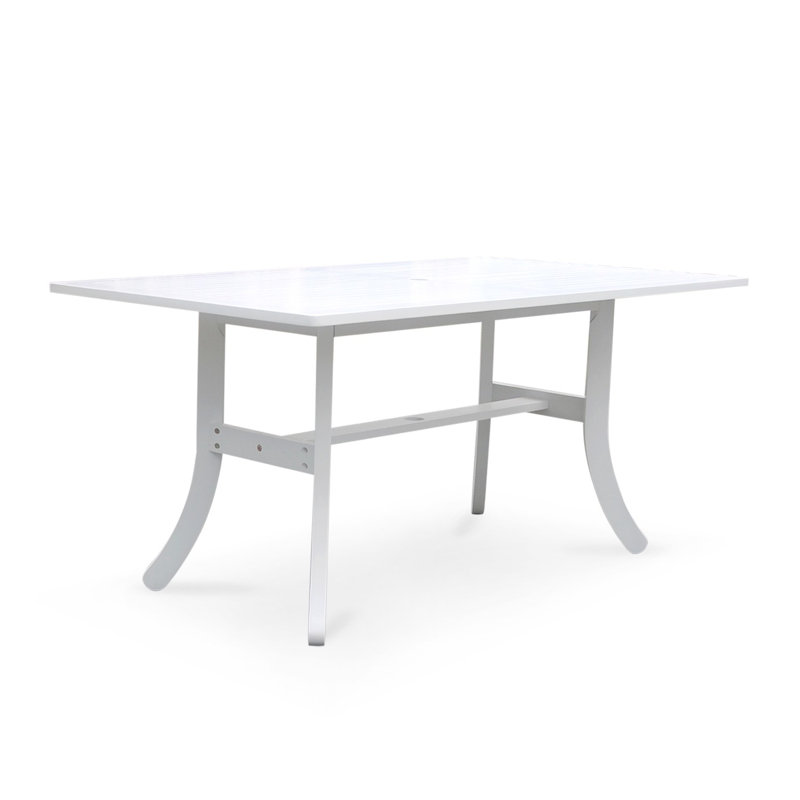 Table de salle à manger Sienna, Blanc
