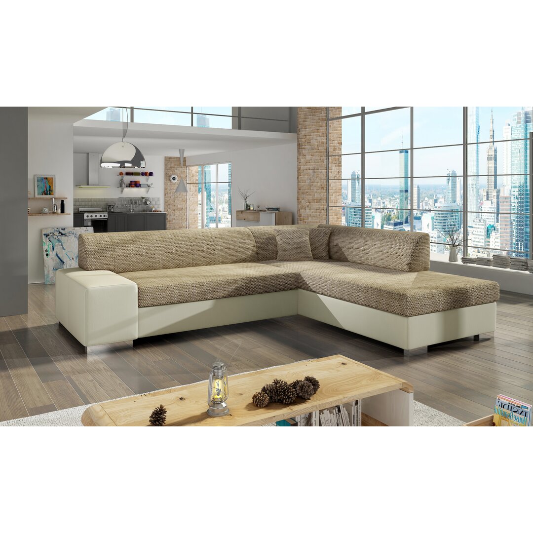 Ecksofa Cienna mit Bettfunktion