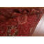 Tapis persan Shiraz à motif végétal teint 5 x 9