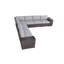 Ensemble de conversation modulaire 9 pièces avec coussins Biles-738316663