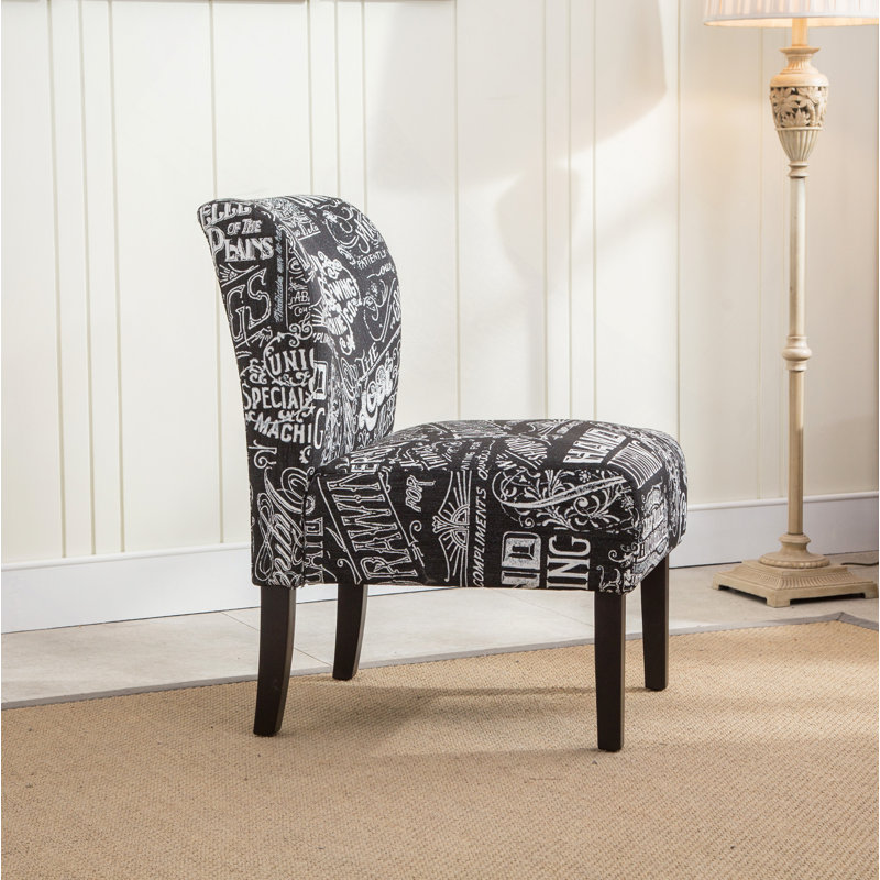 Fauteuil d'appoint contemporain en tissu Shadow
