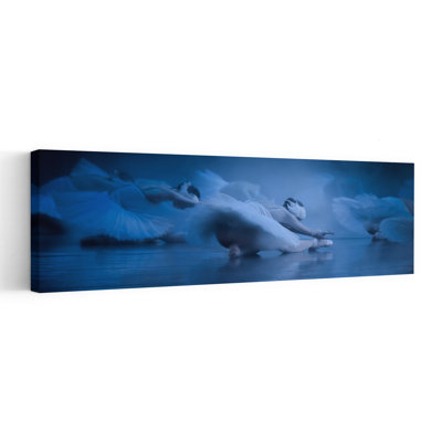 «Ethereal Ballet Dancers Dramatic Elegant Ethereal», art mural