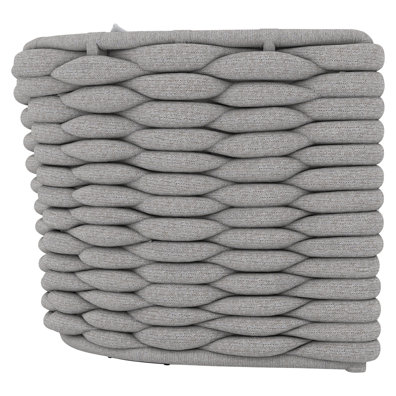Swivel Outdoor Lounge Chair, Gray