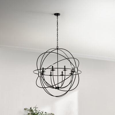 Luminaire suspendu 8 lumières Obi