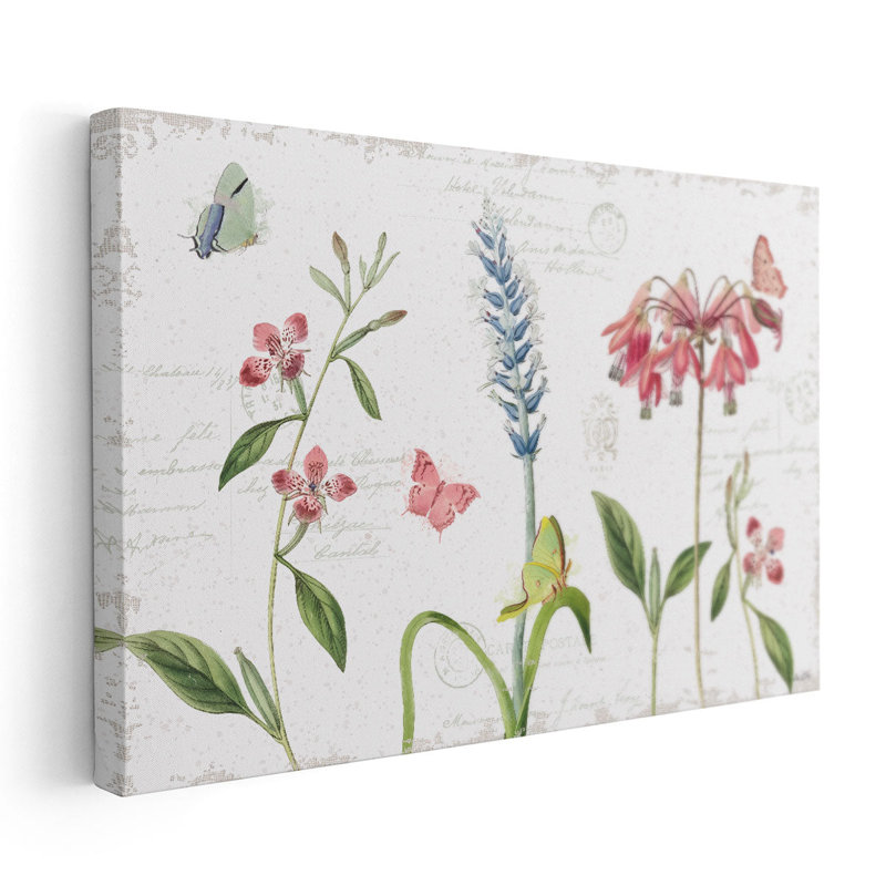 «Spring Fields I», reproduction d'art sur toile, H 24 po x l 36 po