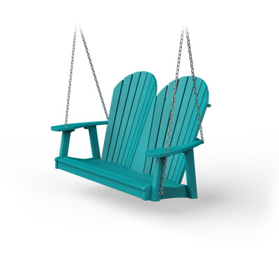 Balancelle de véranda en poly Adirondack Wisby