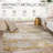 Kari Gray/Gold Indoor Area Rug-525122192