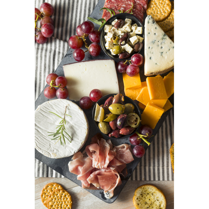 Gourmet Fancy Charcuterie Board by Bhofack2 - Wrapped Canvas Print, 46cm H x 30cm W
