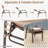 2 - Person Patio Dining Set Square Table-1610893230-1610893229