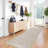 Rug Runners Washable - Moroccan Hallway Runner Rug Non Slip Kitchen Runner Low Pile Soft Indoor Floor Mat Front Door for Bedroom Entryway Laundry Beige-390691189