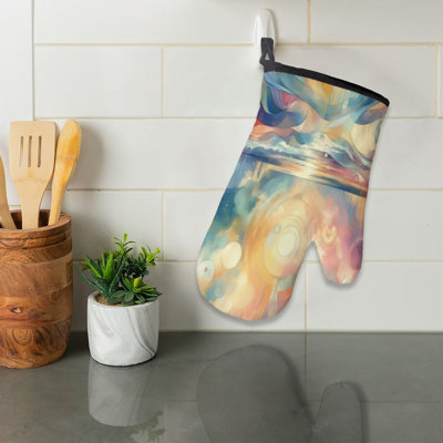 Dreamy Waves Oven Mitt Cotton Twill