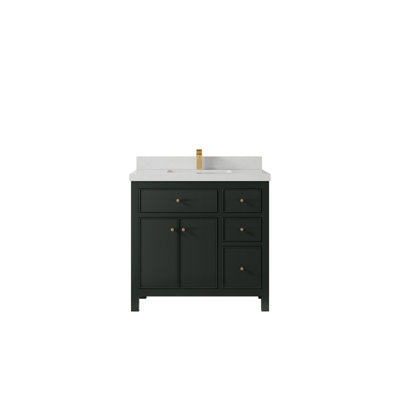 Sonoma 36'' Single Bathroom Vanity with Quartz Top