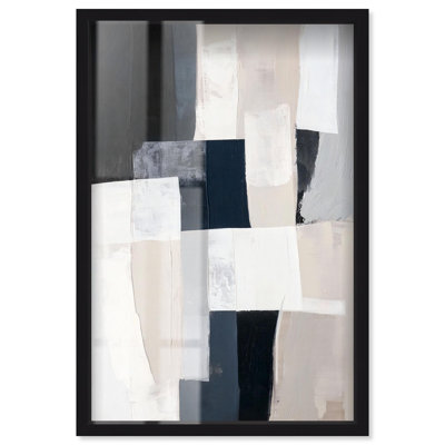 «Smooth and Rough I Modern Decor Shadowbox» par Art Remedy