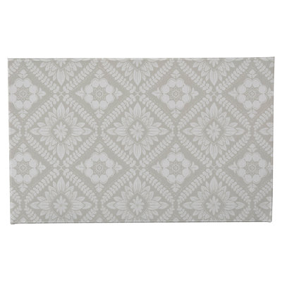Talia Absorbent Non-Skid Rectangular Toilet Mat